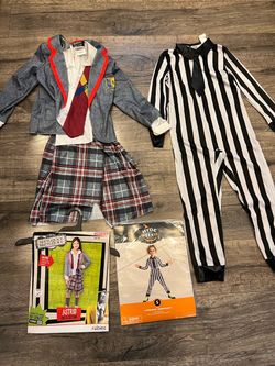 Kids beetlejuice costumes for Halloween nwt