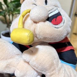 Vintage 12” Winning Edge Popeye Driver Head Cover Plush 