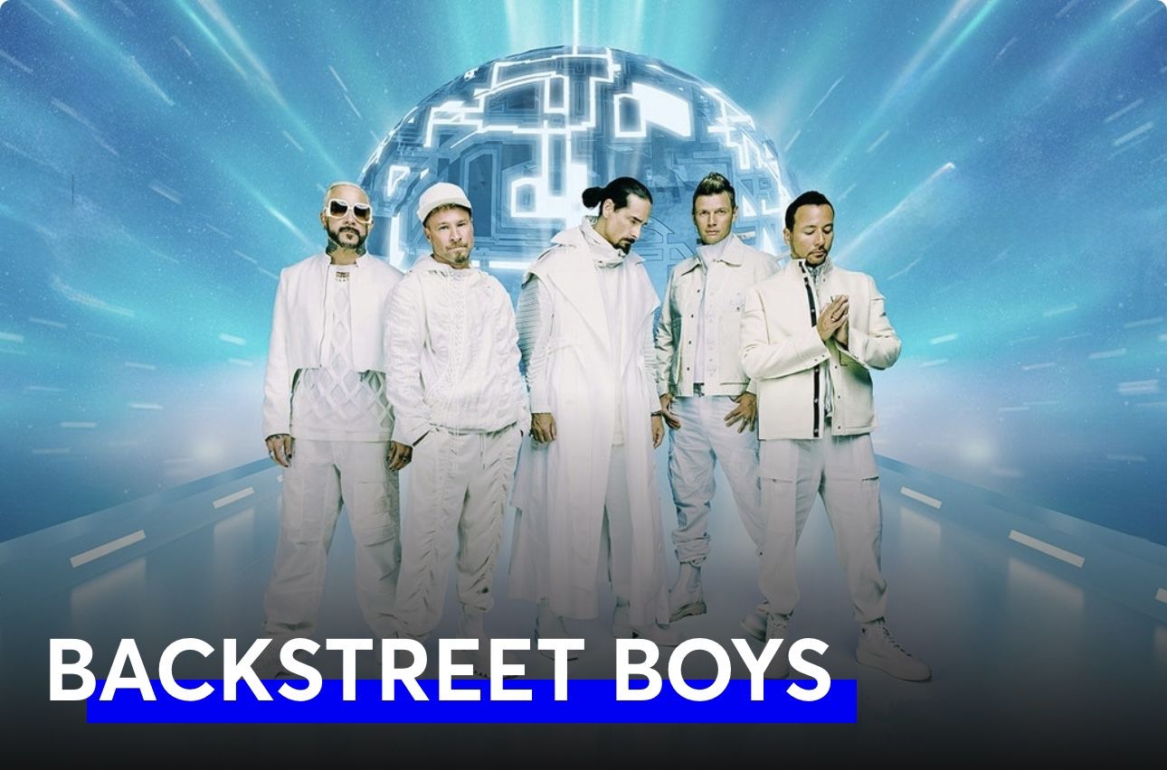 2 BACKSTREET BOYS TICKETS @ SPHERE 