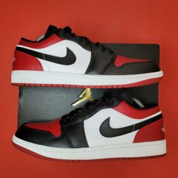 Jordan 1 Low Bred Toe 