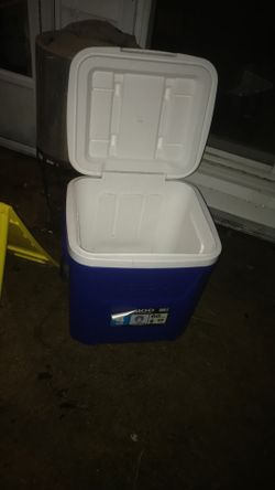 Blue Cooler Used 4 times