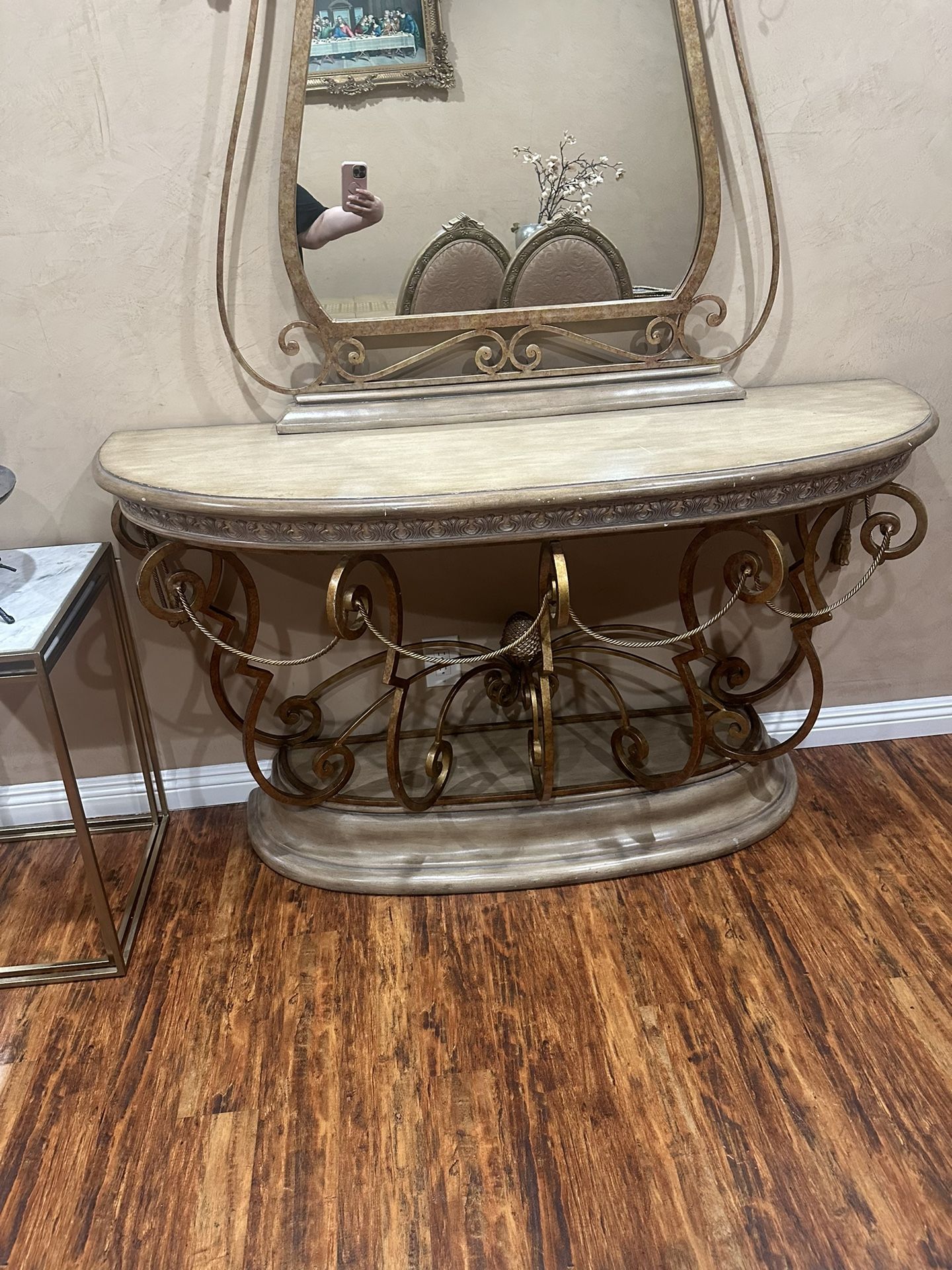 Mirror Console table