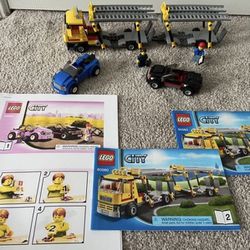Lego City Car Transporter & Vehicles