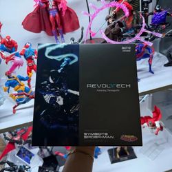 REVOLTECH Amazing Yamaguchi Symbiote Spider-Man Black Suit NO BONUS