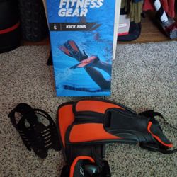 Fitness Gear Swim Fins - Child Small