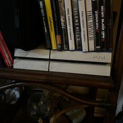 PS4 With 2 Controllers And Cords 