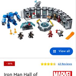 Retired Iron Man Set, Incomplete Plus Vintage Grey Plate
