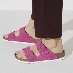 Birkenstock Arizona Suede Sandals NEW 