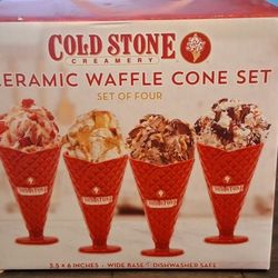 Ceramic Waffle Cone Set