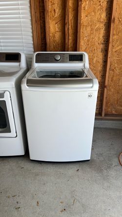 Matching Set LG Top Load Washer and LG Dryer