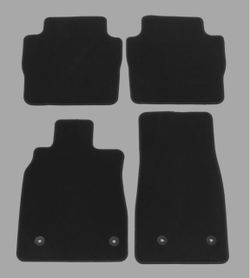 New OEM 2020-2025 Cadillac CT5 Front & Rear Carpeted Floor Mats Black (contact info removed)8