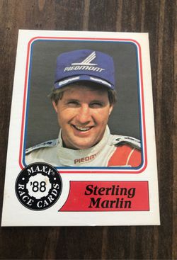 1988 Maxx Sterling Marlin #80 Card