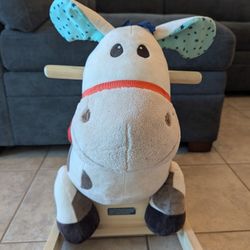 🐴✨ Plush Rocking Horse – Great Condition!