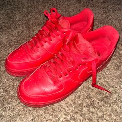 Red Nike AF1