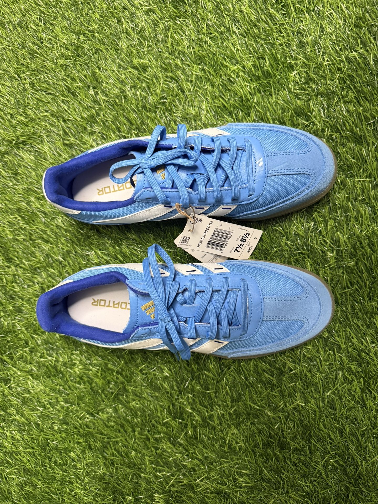 adidas Predator 24 League Freestyle Low White Scarlet Royal IG8974 men’s 7.5