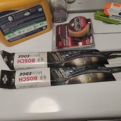 Windshield Wipers And Headlight Restoration Kit