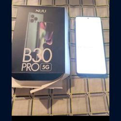 Nuu B30 Pro 5G CELL PHONE 256GB In Excellent Condition Low price Unlocked 
