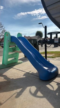 Little tikes fold able slide