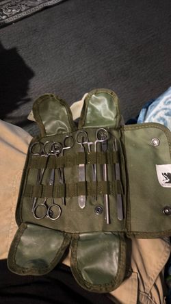 Military Surgical Instrument Field Kit