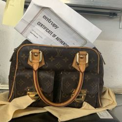 Louis Vuitton Manhattan Handbag Monogram 
