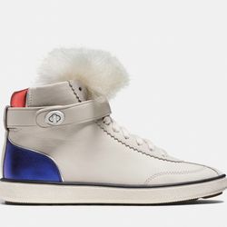 Coach Women’s C213 Shrlng Nap/Shrlng CHALK/NATURAL SIZE Q8914