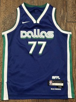 Dallas Mavericks Luka Doncic #77 - City Edition Jersey -Youth Medium