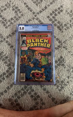 1st Black panther *DOUBLE COVER* RARE