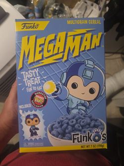 Funko Mega Man cereal Gamestop