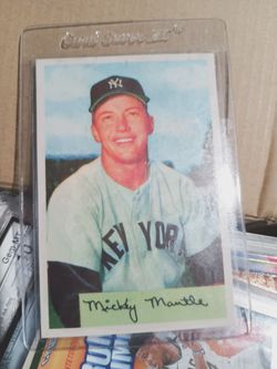 Mickey Mantle 1954 Bowman's Rare!!🔥🔥