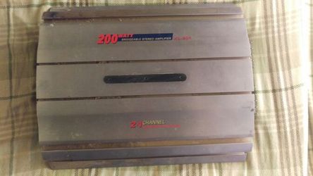 200 watt amp 2-1 sub crossover