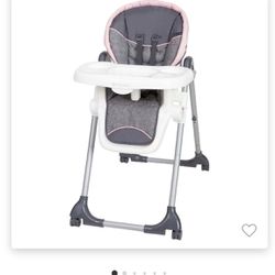 Baby High Chair Pink