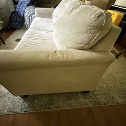 Cream couch 