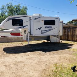 2014 Truck Camper Lance Double Slide Out Great Condition