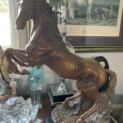 Vintage Horse Statue