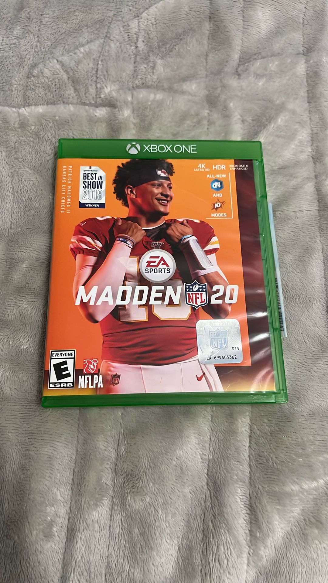 Madden 20 Patrick Mahomes