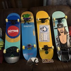 Skateboard Pro deck 8:0. $65 Complete 