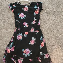 black summer dress