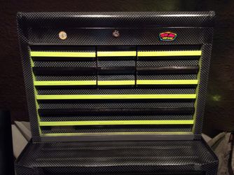Tool Box, carbon fiber paint/Ron Jon