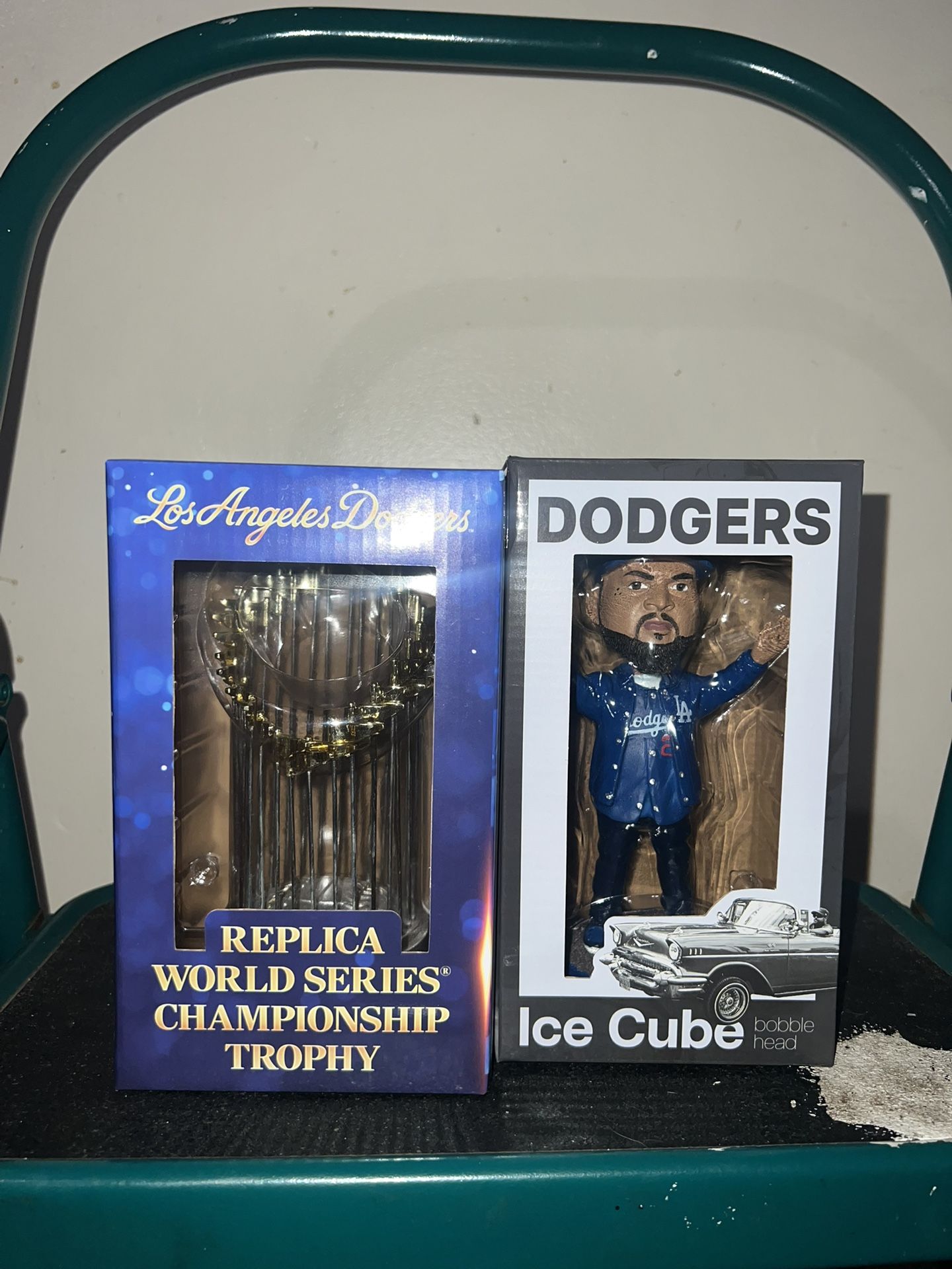 Dodgers World Series Bobbleheads