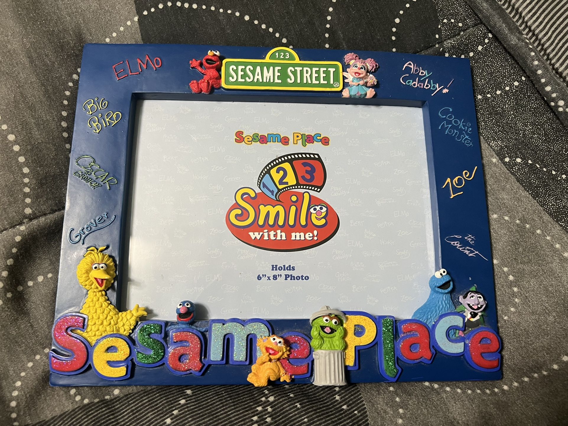 Sesame Place Picture Frame