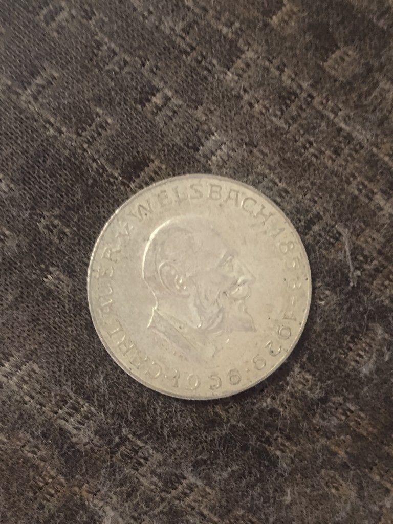 1958 Welshach 25 Schillings