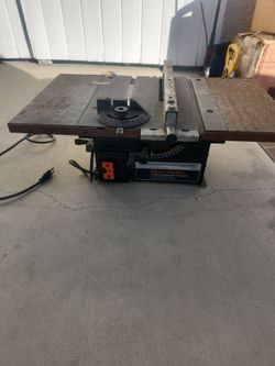 Black & Decker 8" Induction Motor Table Saw