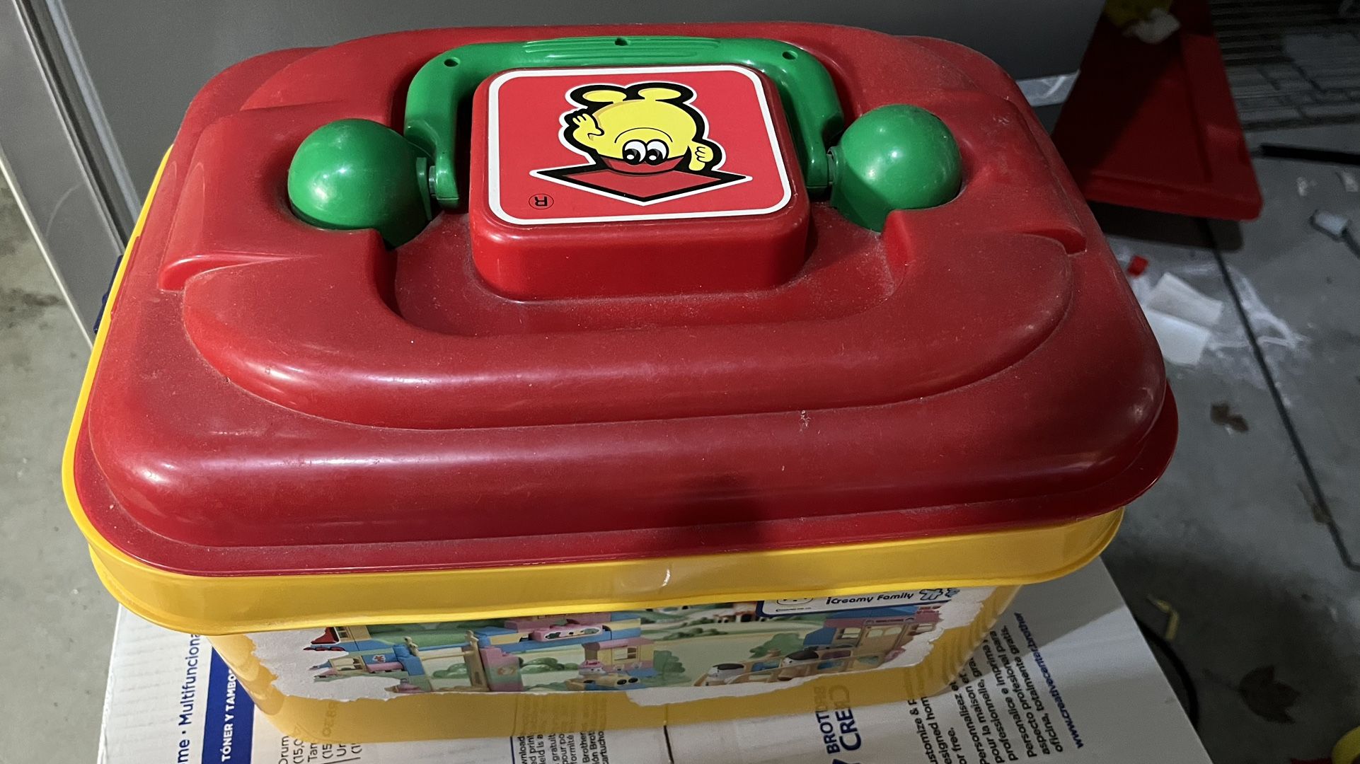 Mega Block Lego Box