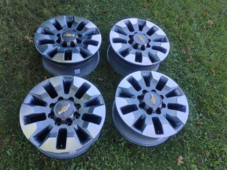 CHEVY SILVERADO 2500 RIMS OEM (20”)