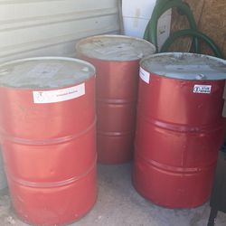 Gas Drums (3) 