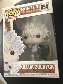 Funko pop killua zoldyck anime hunter