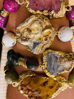 Bohemian Real Gem Bracelet ( 50 $ Each)