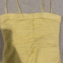 Reformation Yellow Top