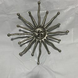Metal Art Sun Face