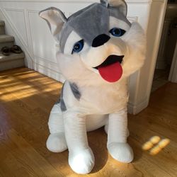 Plush Huskie